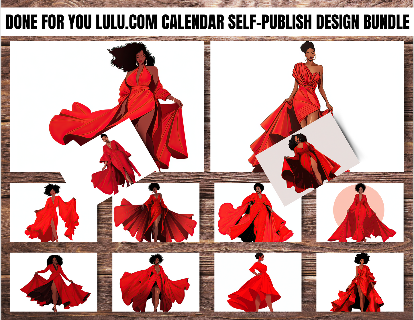 014-EB | Create & Sell Your Own 2024 Calendars | DFY Designs & Templates