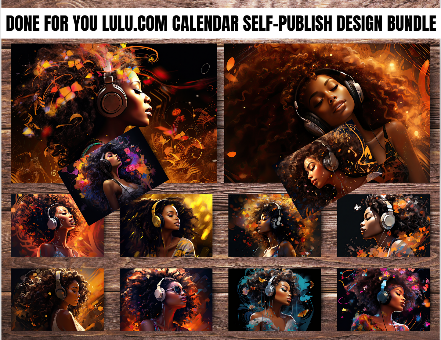 008-EB | Create & Sell Your Own 2024 Calendars | DFY Designs & Templates
