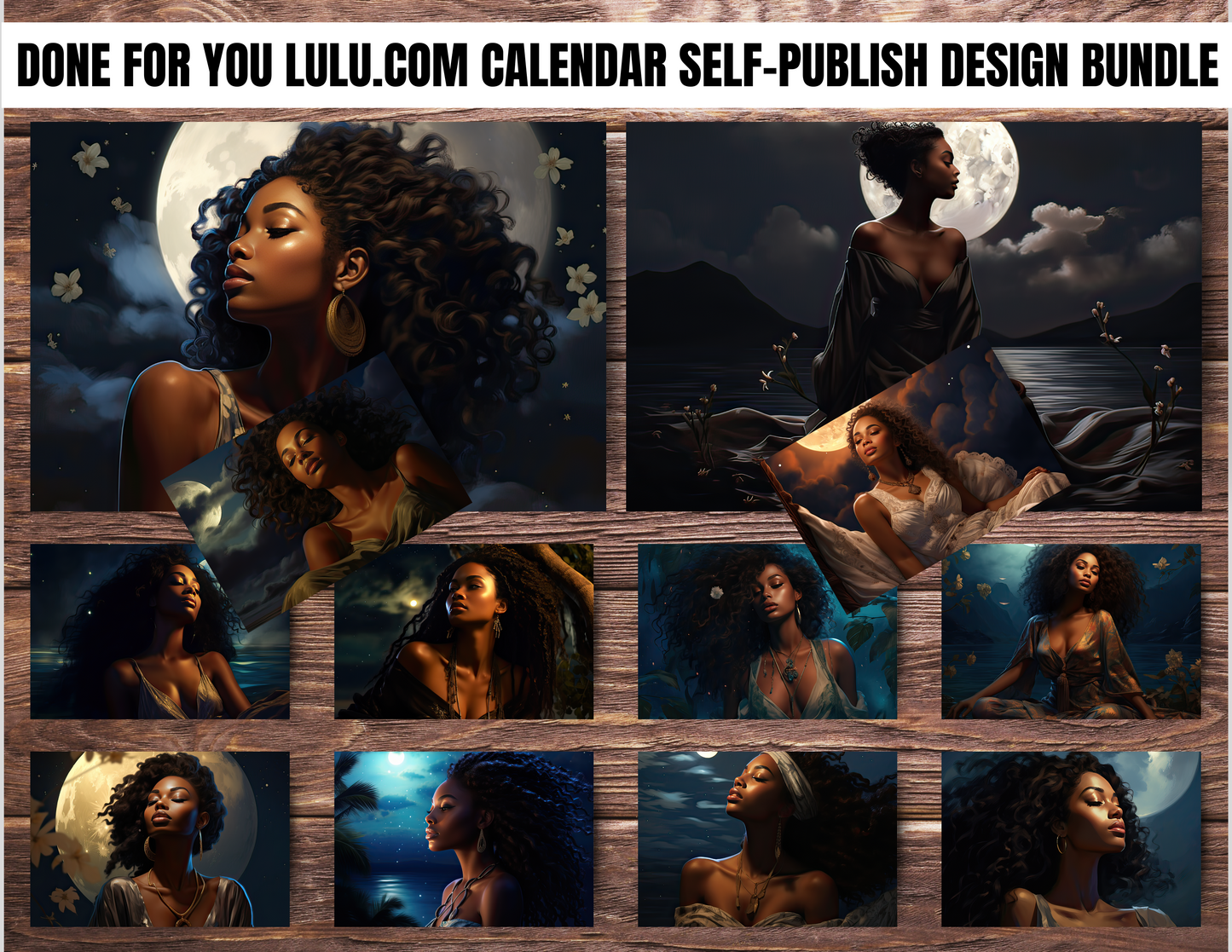 009-EB | Create & Sell Your Own 2024 Calendars | DFY Designs & Templates
