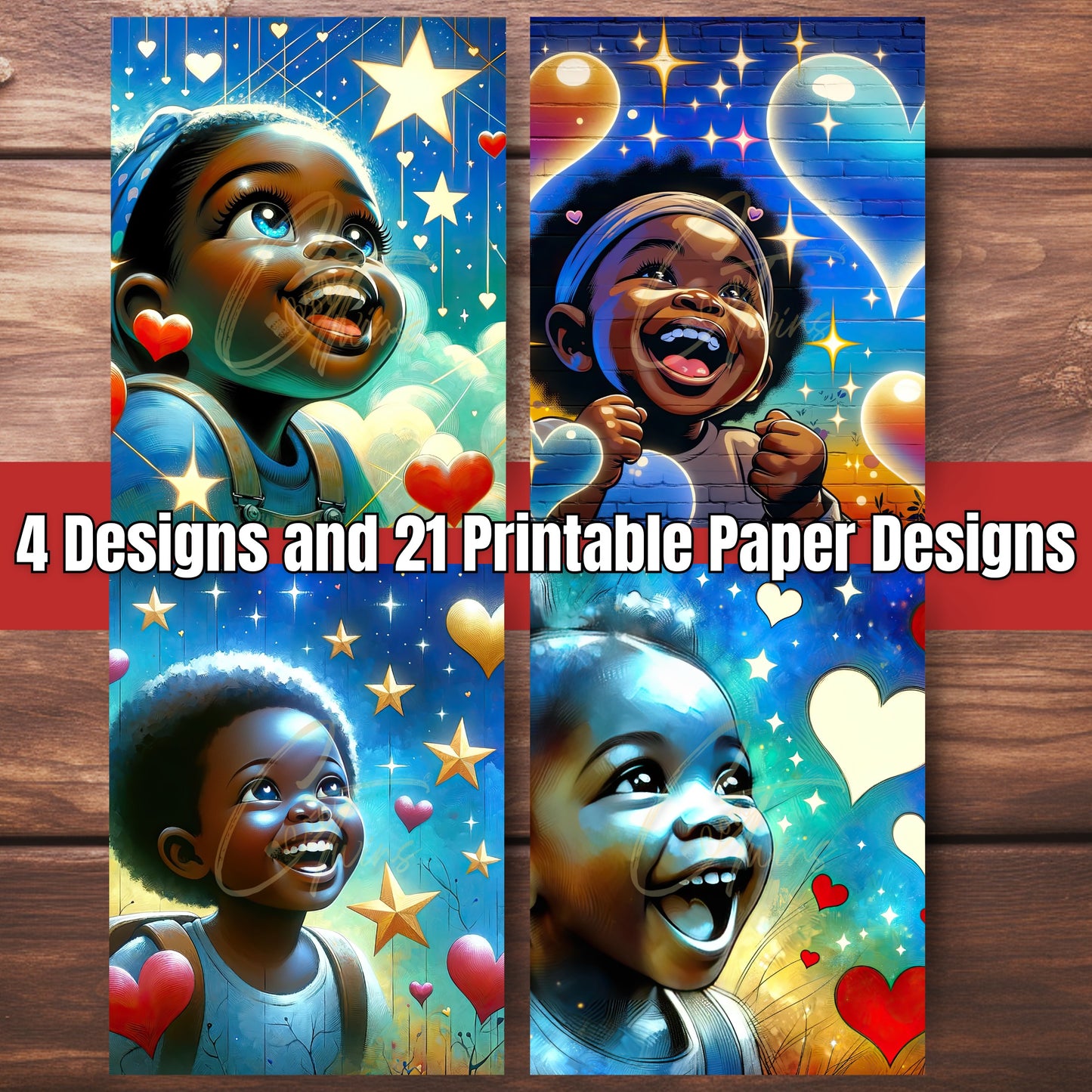Happy Hearts | Editable Journal PLR Kit with a Bonus Hyperlinked Planner | Fully Editable Canva Templates