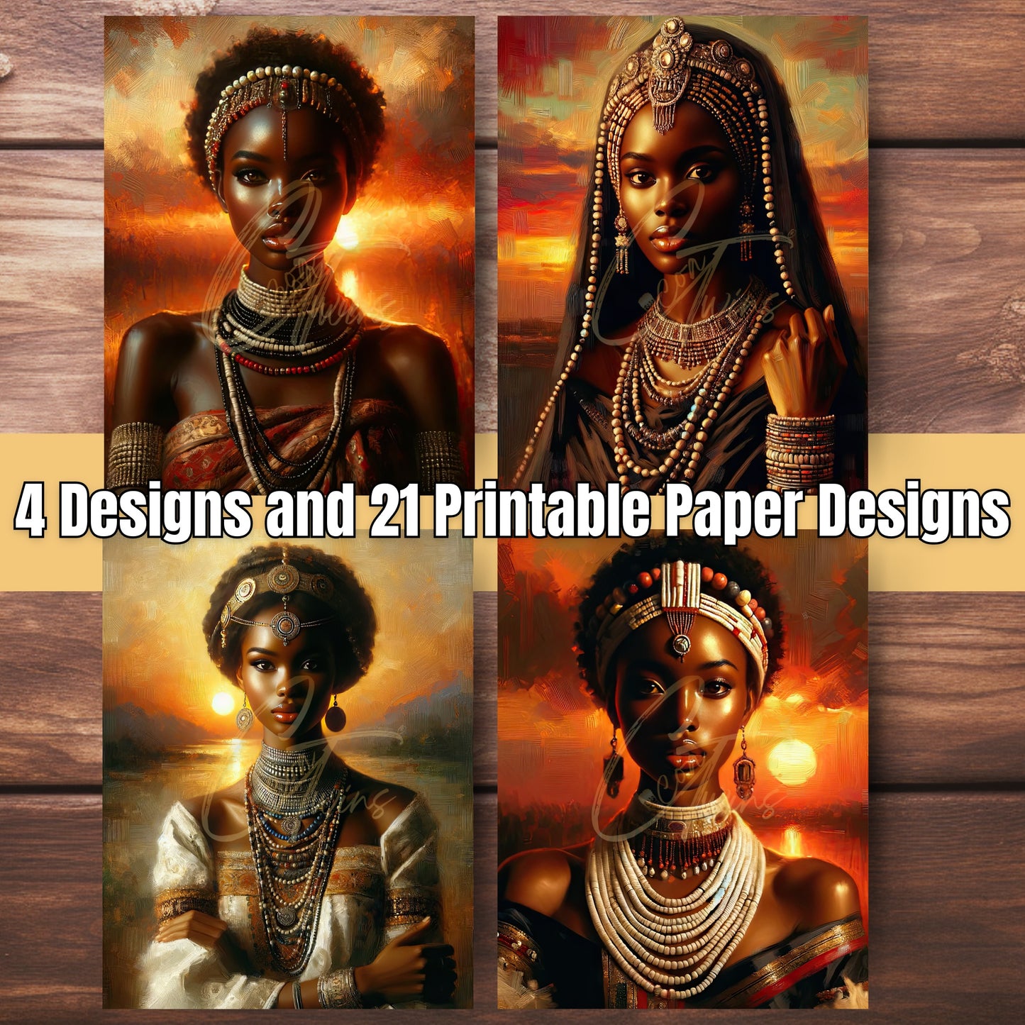 Sunset | Editable Journal PLR Kit with a Bonus Hyperlinked Planner | Fully Editable Canva Templates