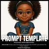 Fillable Art Prompt Base | Queen of Cute