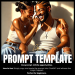 Fillable Art Prompt Base | Sunlit Joy
