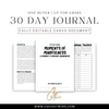 Moments of Mindfulness - A Journey to Present Awareness - EB | One Buyer 30 Day Prompt Journal - Cocoa Twins