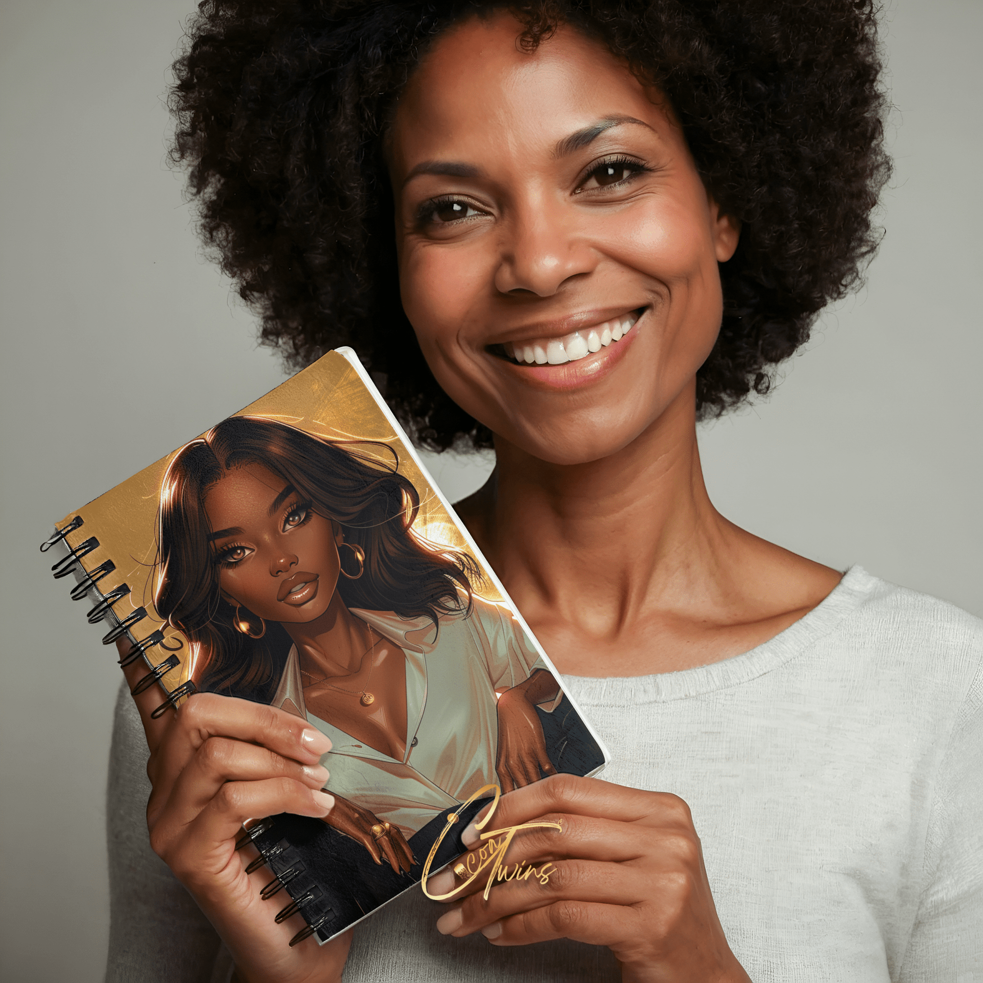 Moments of Mindfulness - A Journey to Present Awareness - EB | One Buyer 30 Day Prompt Journal - Cocoa Twins