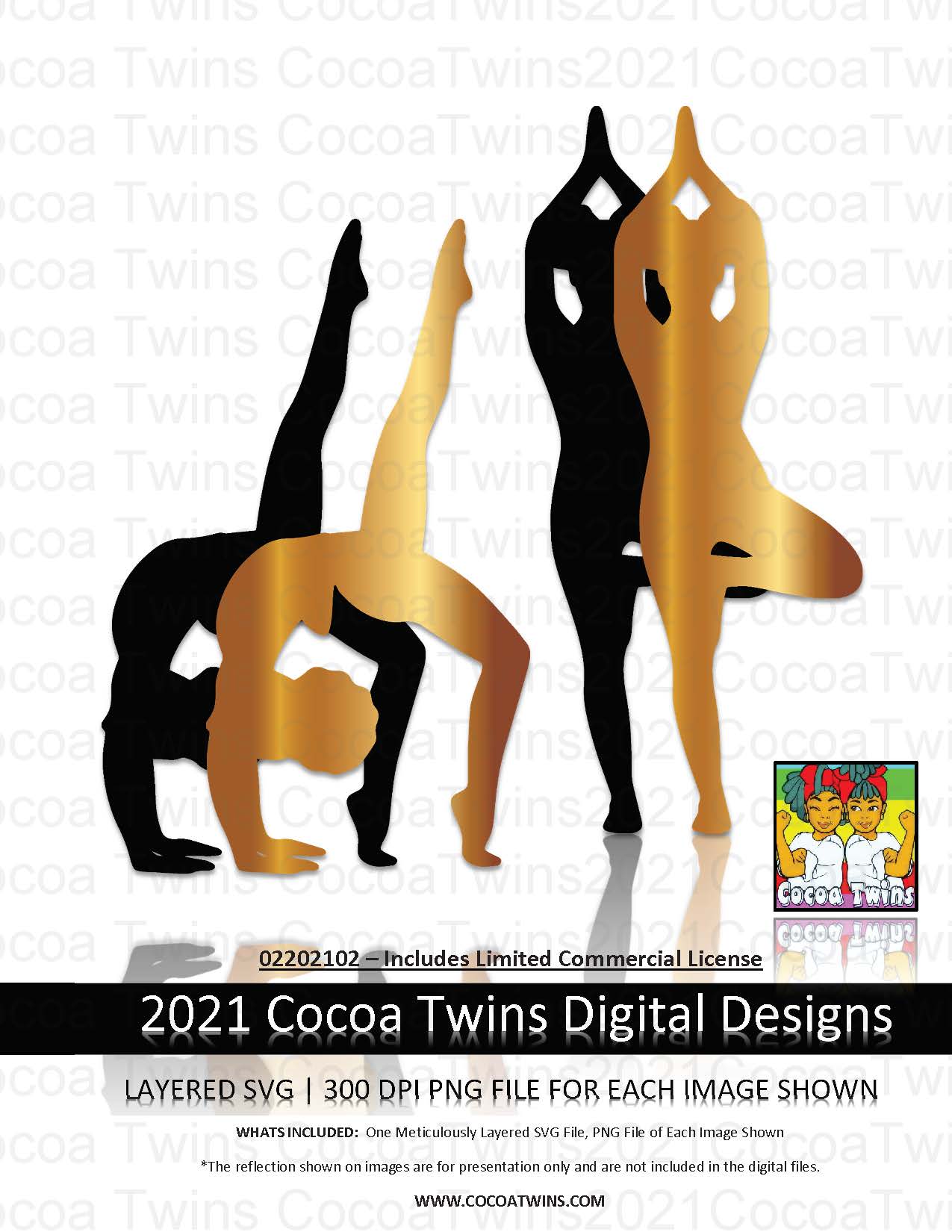 02202102 | Silhouette | Includes Limited Commercial License | Digital Downloads