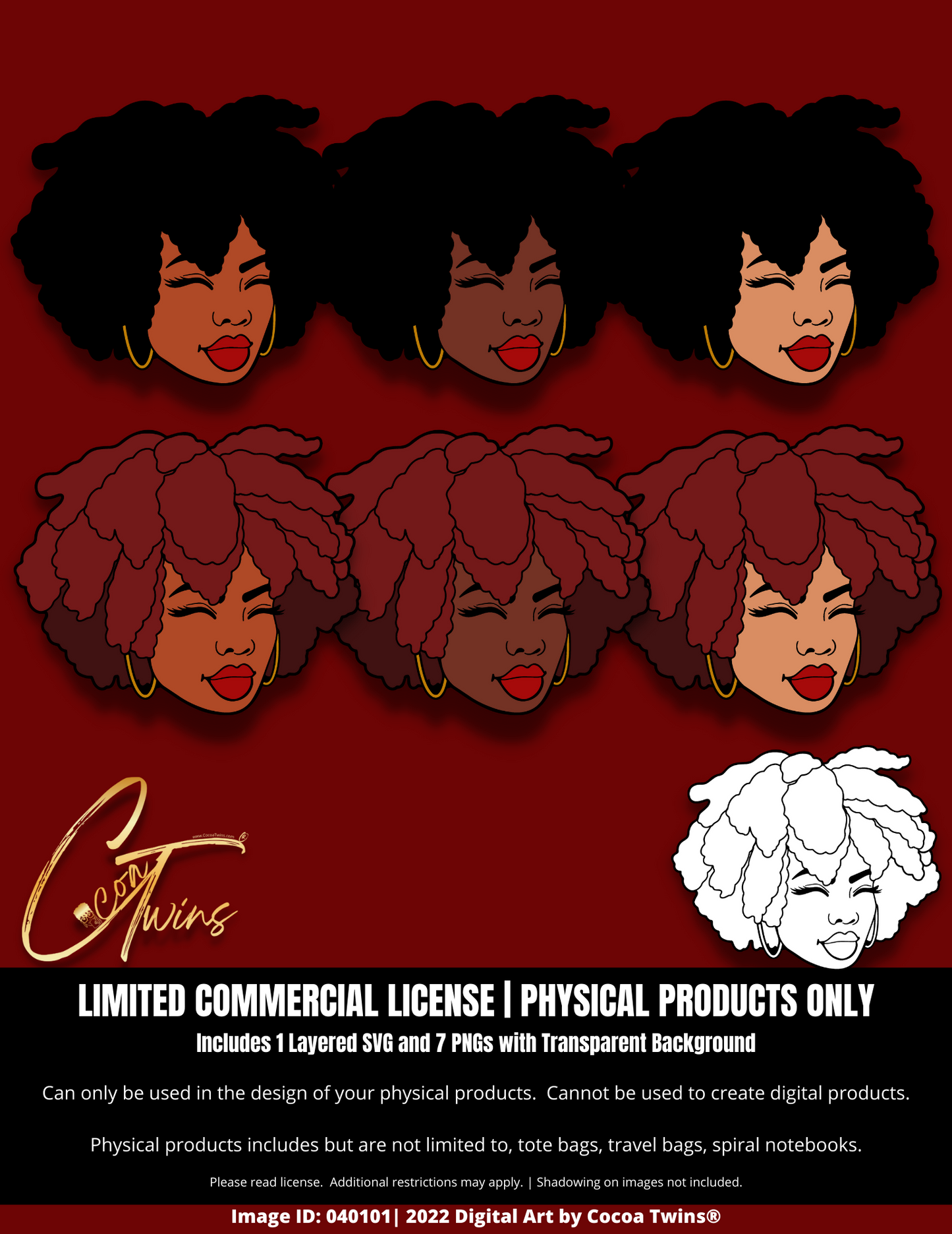 040101 | Includes Limited Commercial License | Digital Downloads