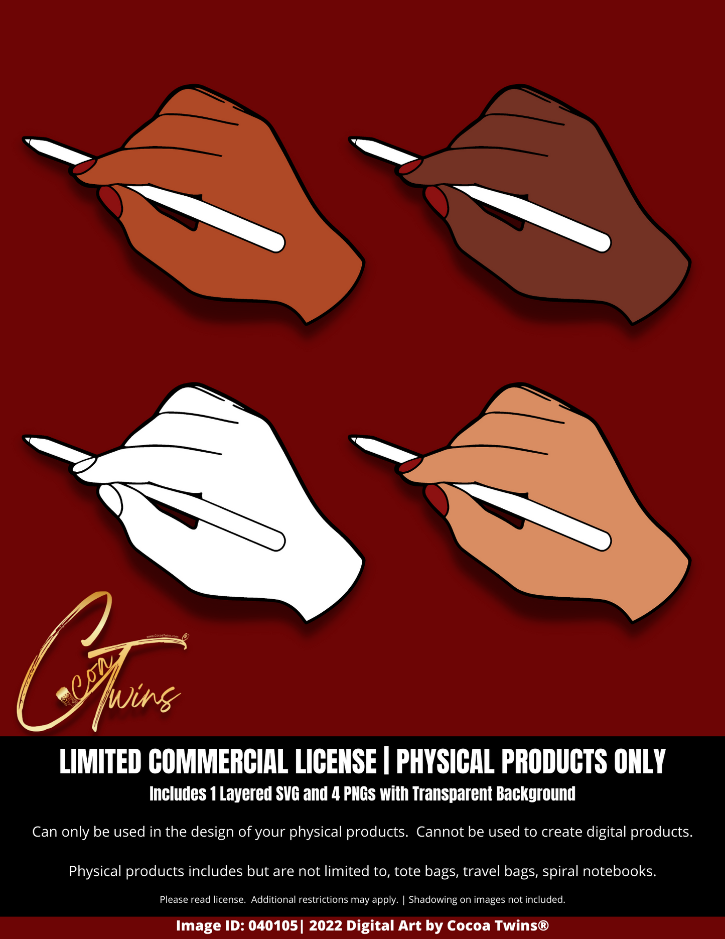 040105 | Includes Limited Commercial License | Digital Downloads