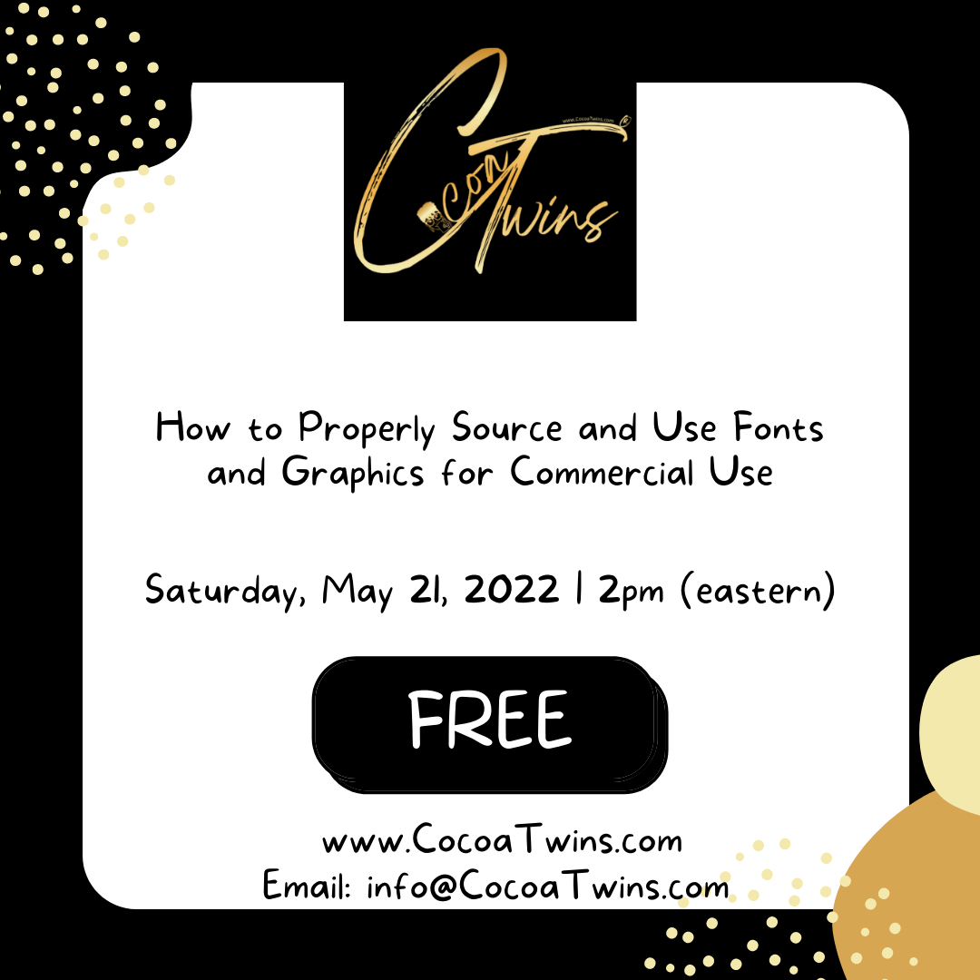 Learn How to Source and Use Fonts and Graphics for Commercial Use