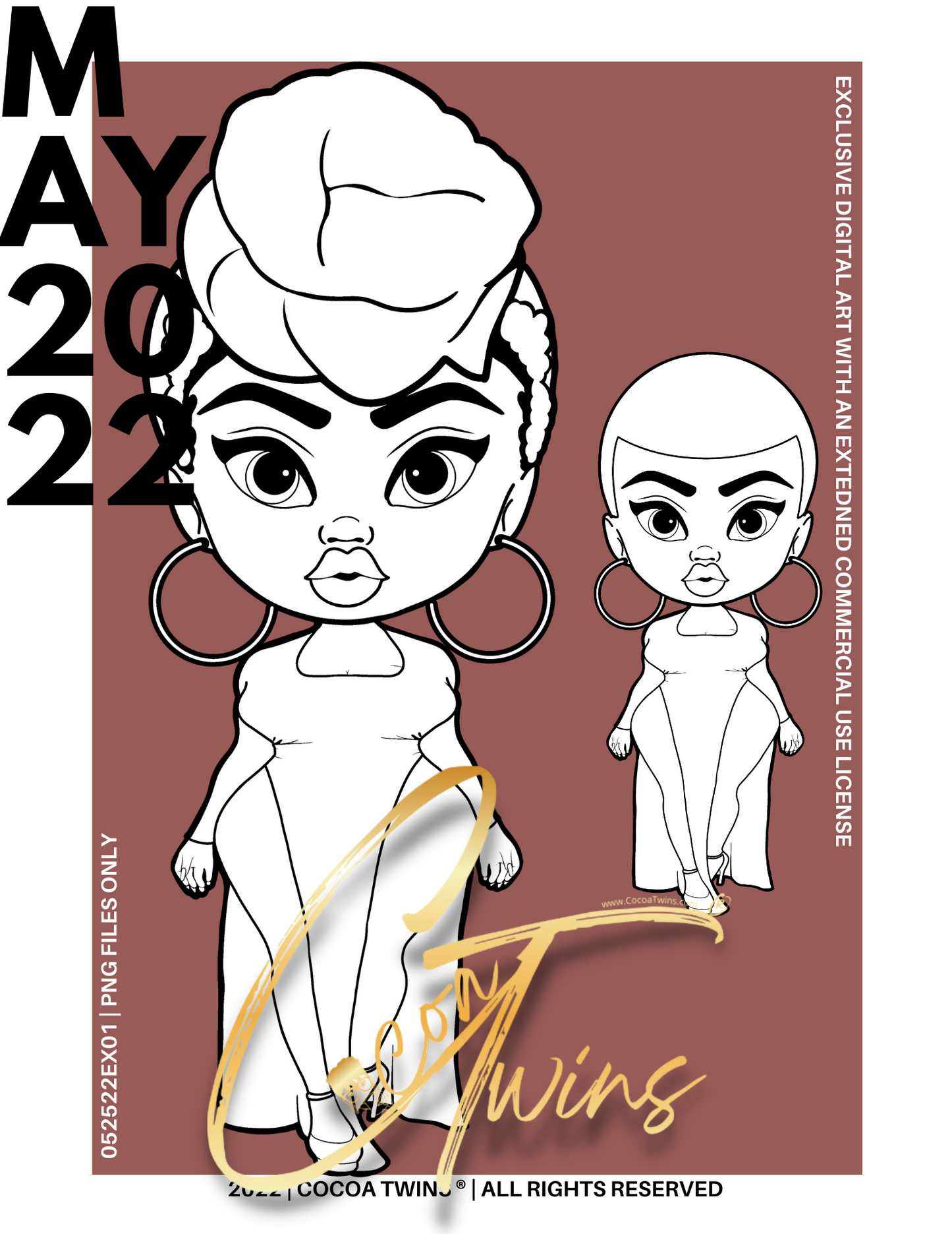 052522EX01 | Exclusive Digital Clip Art with an Extended Use License | Limited Quantities