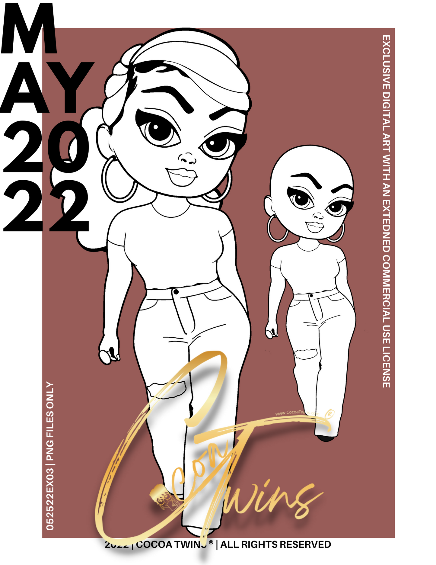 052522EX03 | Exclusive Digital Clip Art with an Extended Use License | Limited Quantities
