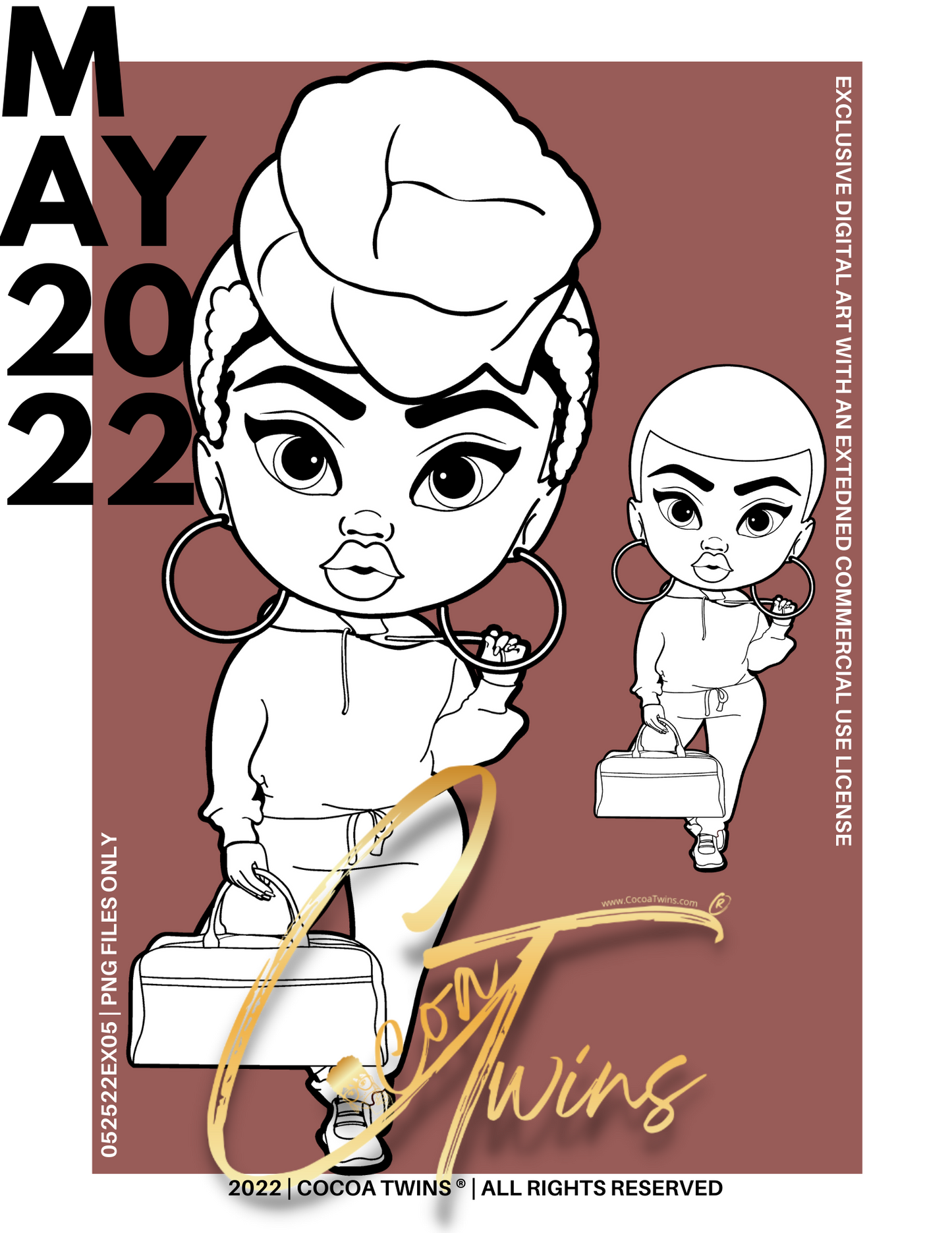 052522EX05 | Exclusive Digital Clip Art with an Extended Use License | Limited Quantities