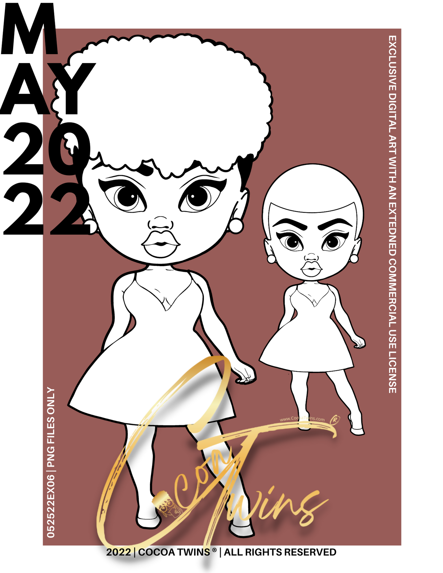 052522EX06 | Exclusive Digital Clip Art with an Extended Use License | Limited Quantities