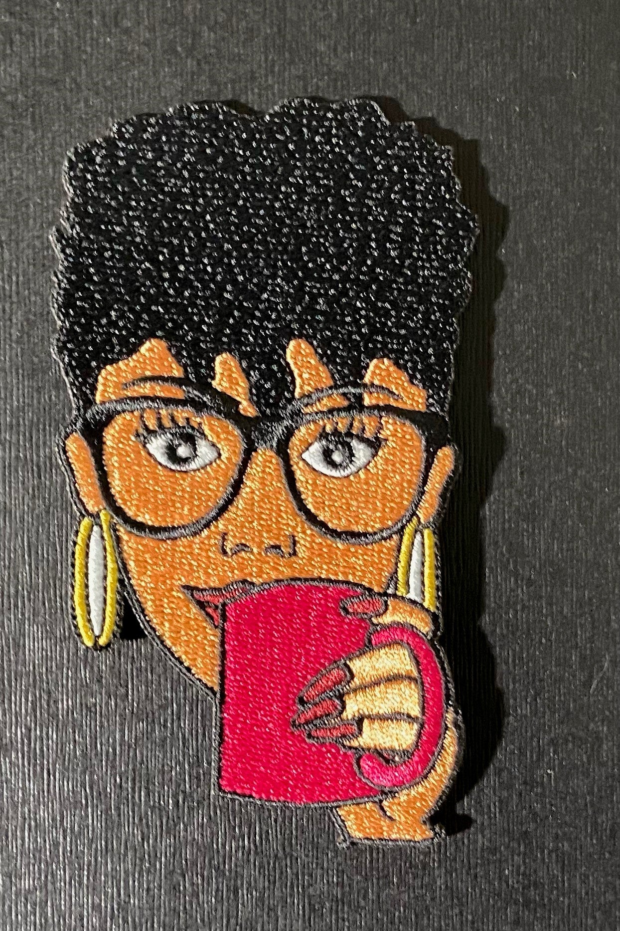 Original Avah - Embroidered Iron-On Patch