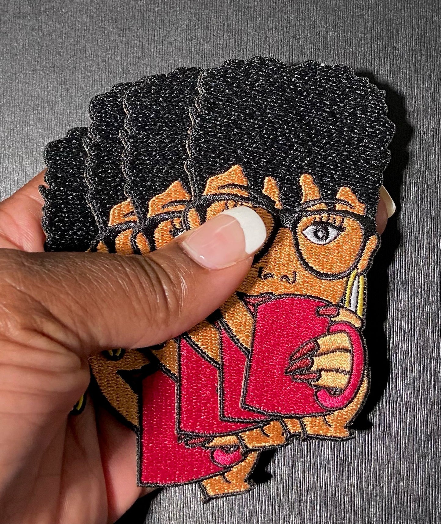 Original Avah - Embroidered Iron-On Patch