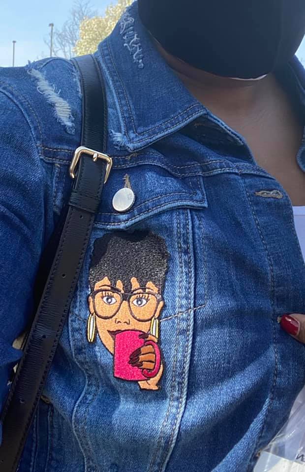 Original Avah - Embroidered Iron-On Patch