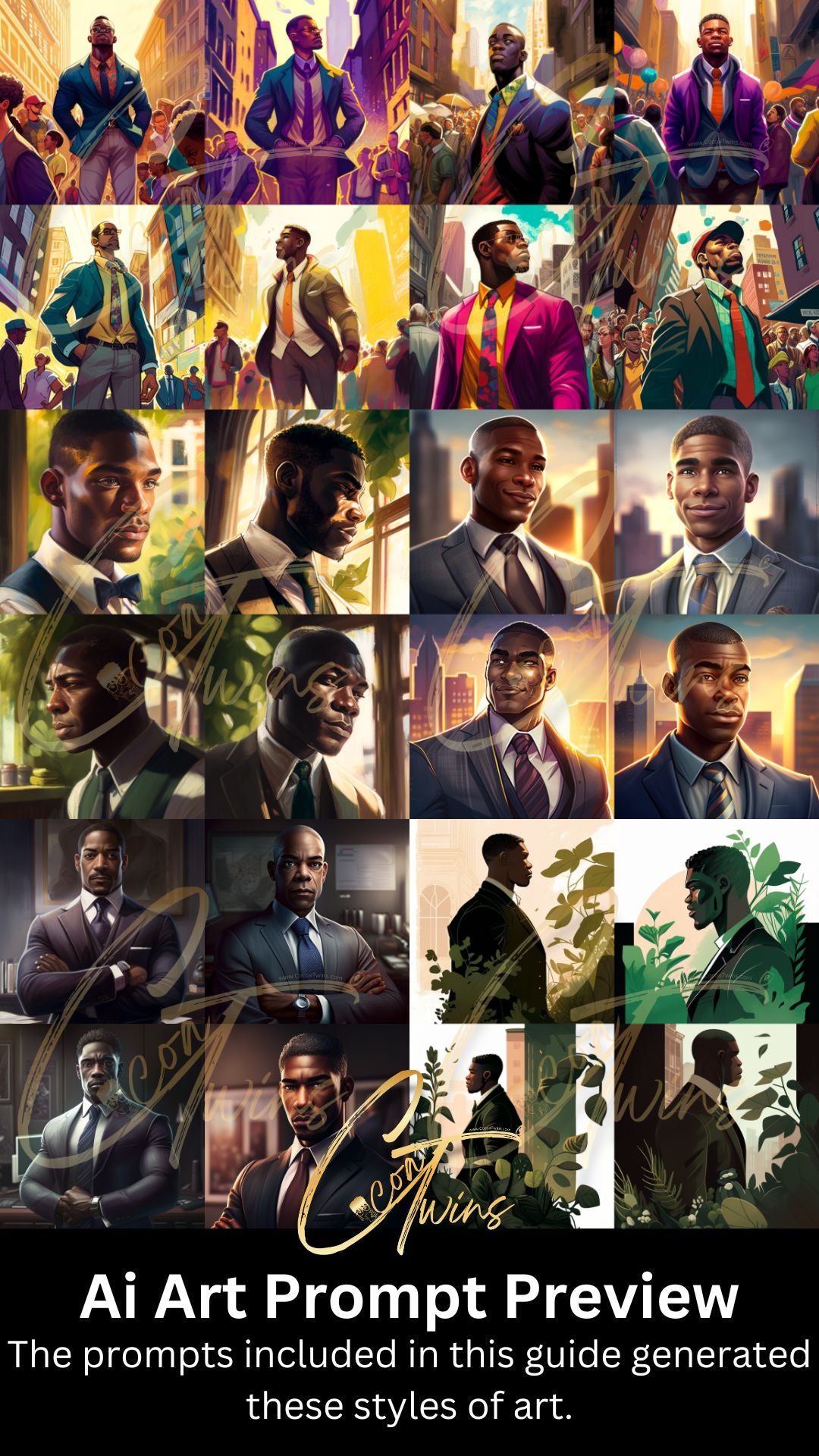 Ai Prompt Guide Subject Matter: African-American Businessman