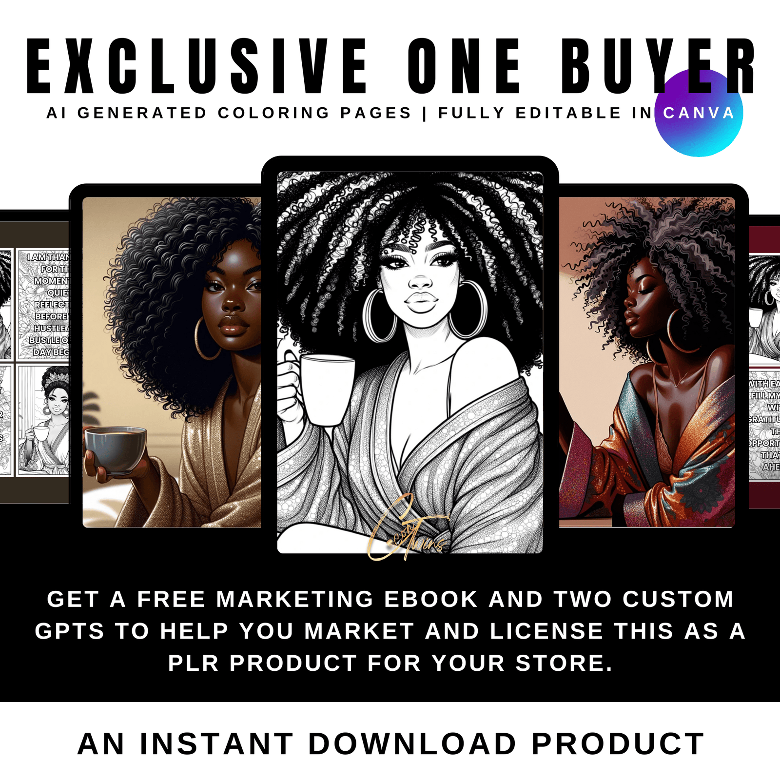 One Buyer Coloring Books - Cocoa Twins
