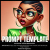 Fillable Art Prompt Base | Bold Vision