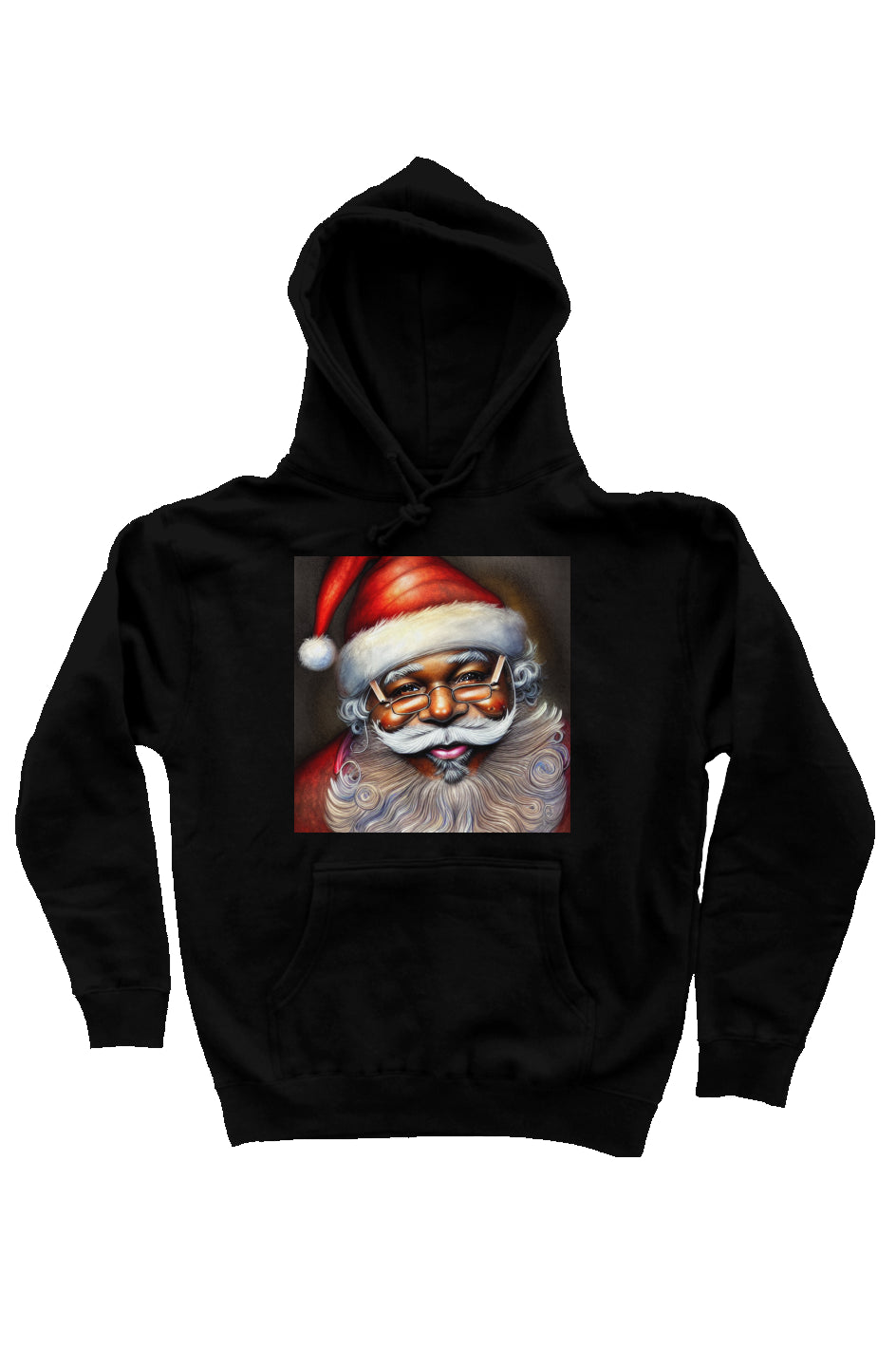 Black Santa Hoody