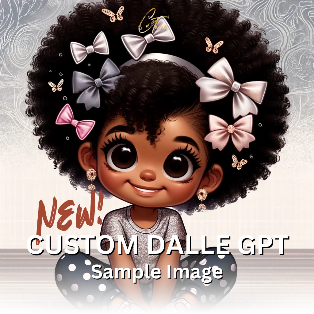 Cuteness Overload | Custom DALL·E GPT with a Fully Editable Hyperlinked Prompt Guide Template