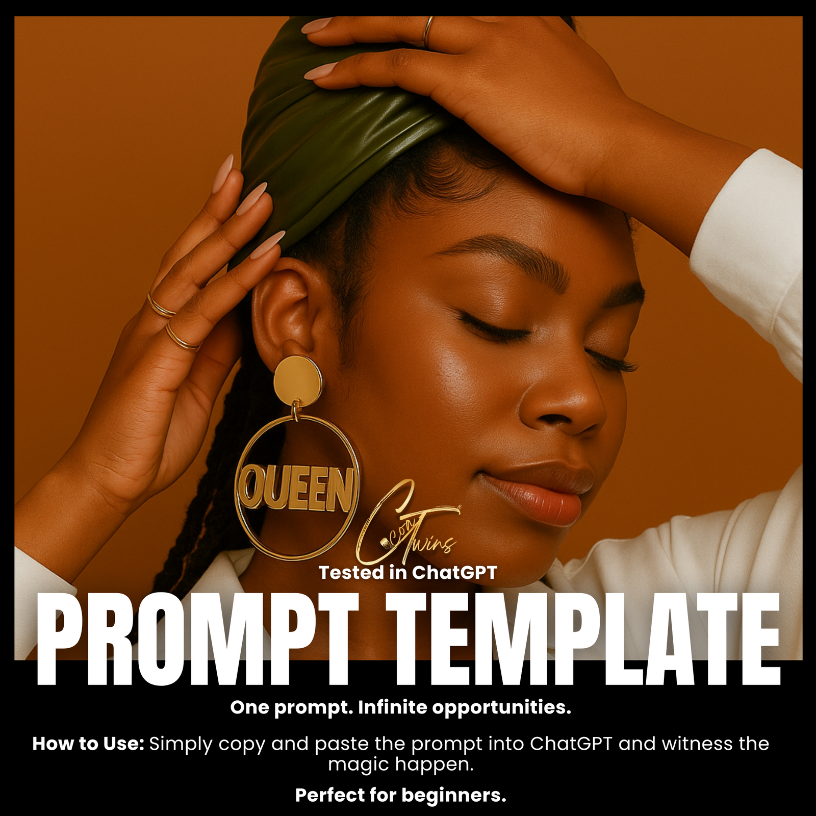 Fillable Art Prompt Base | Bronze Mood