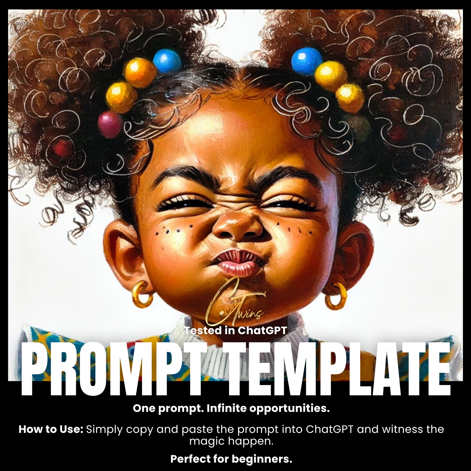 Fillable Art Prompt Base | Sassy Cuteness