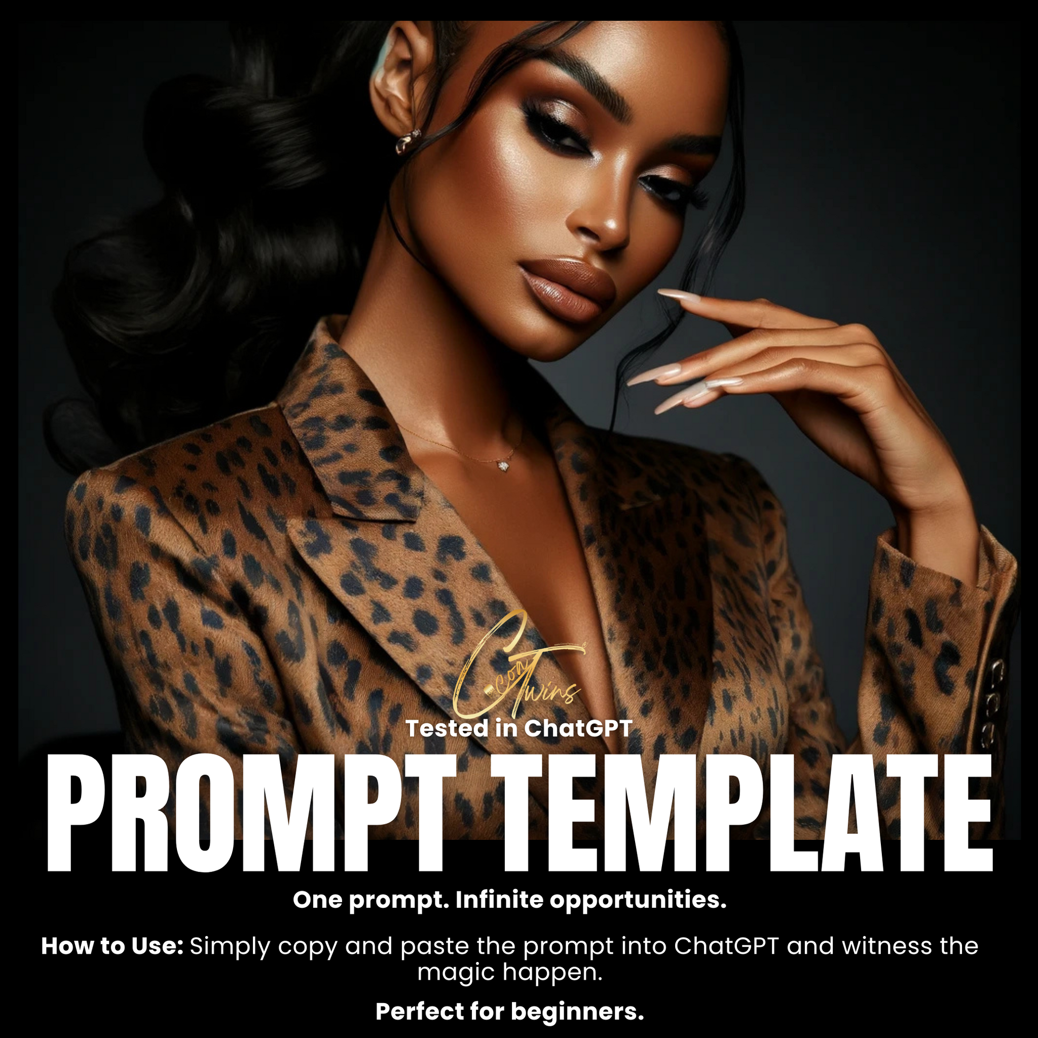 Fillable Art Prompt Base | Exotic Glow