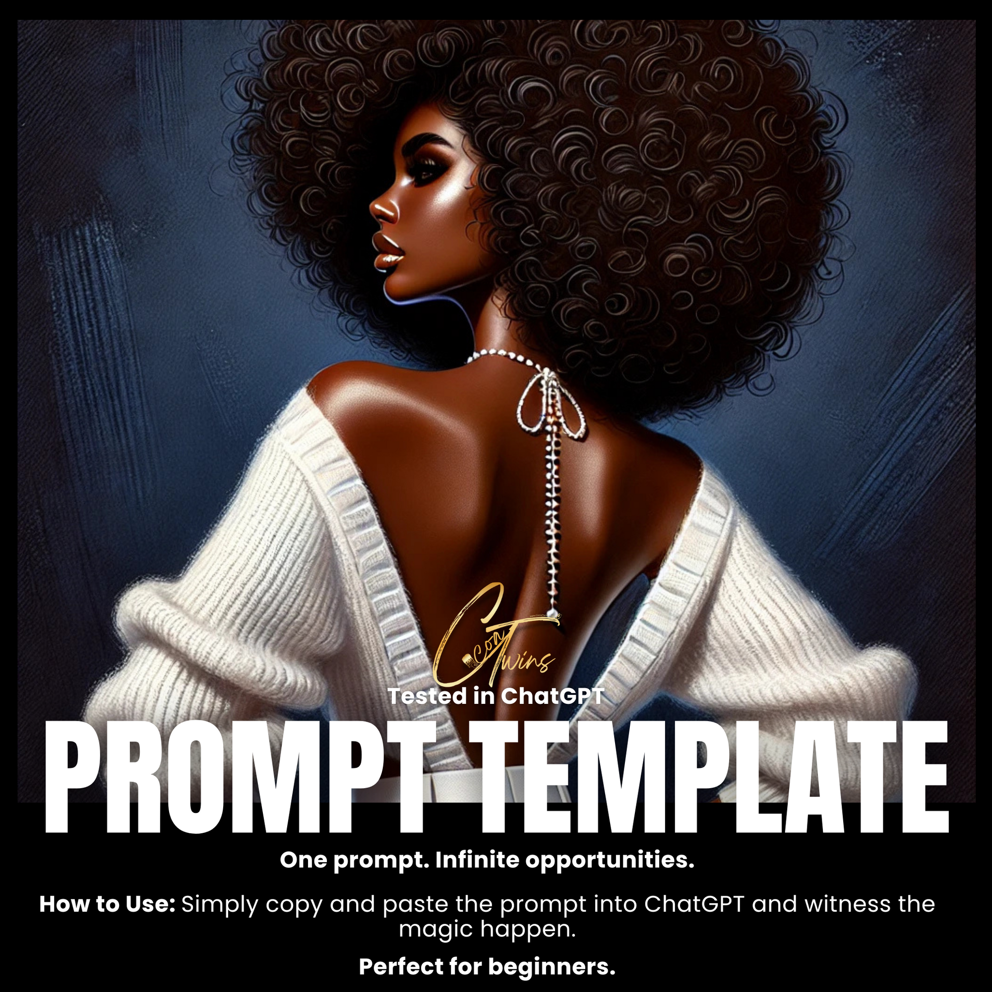Fillable Art Prompt Base | Luxe Beauty