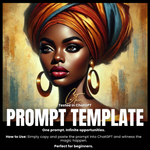 Fillable Art Prompt Base | Regal Essence
