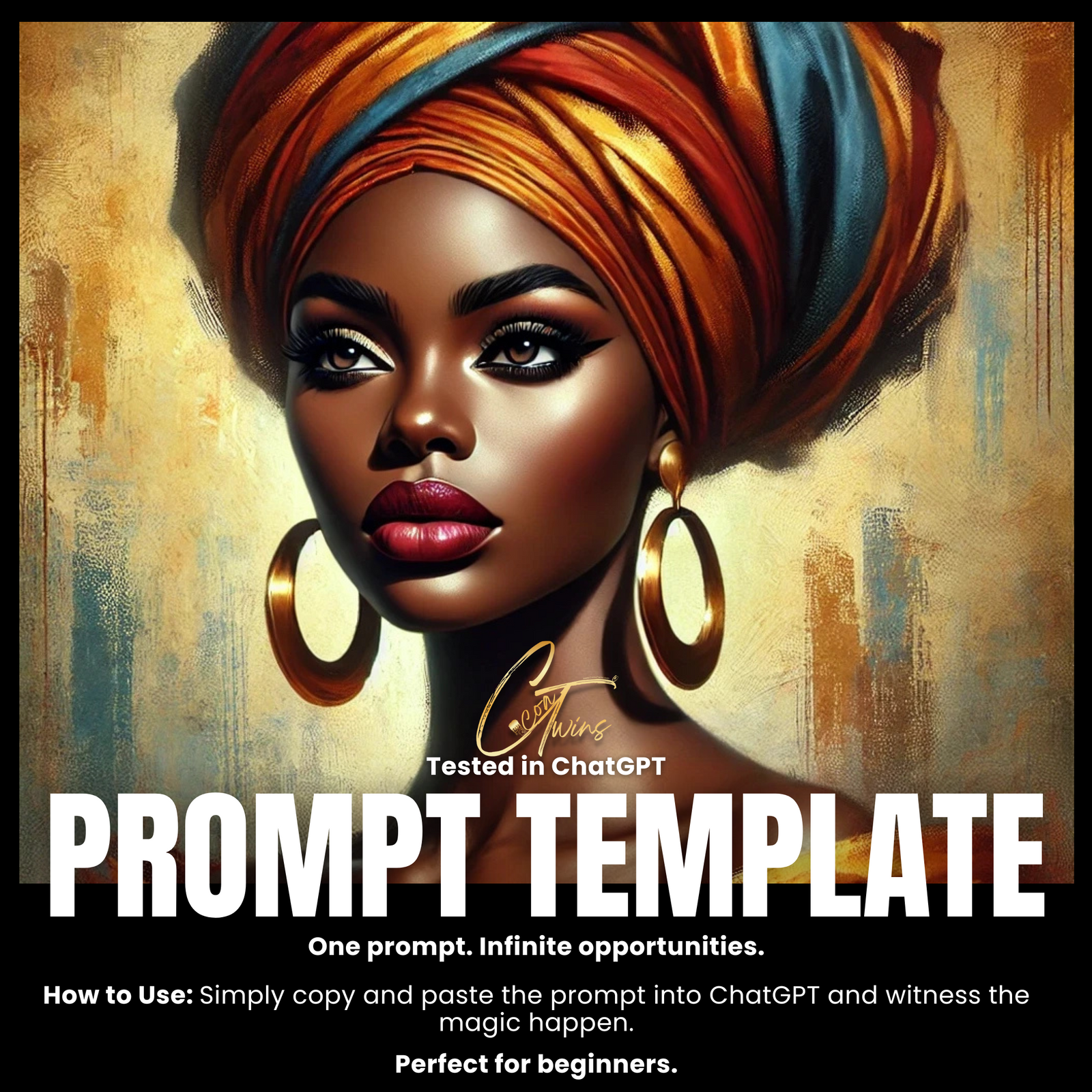 Fillable Art Prompt Base | Regal Essence