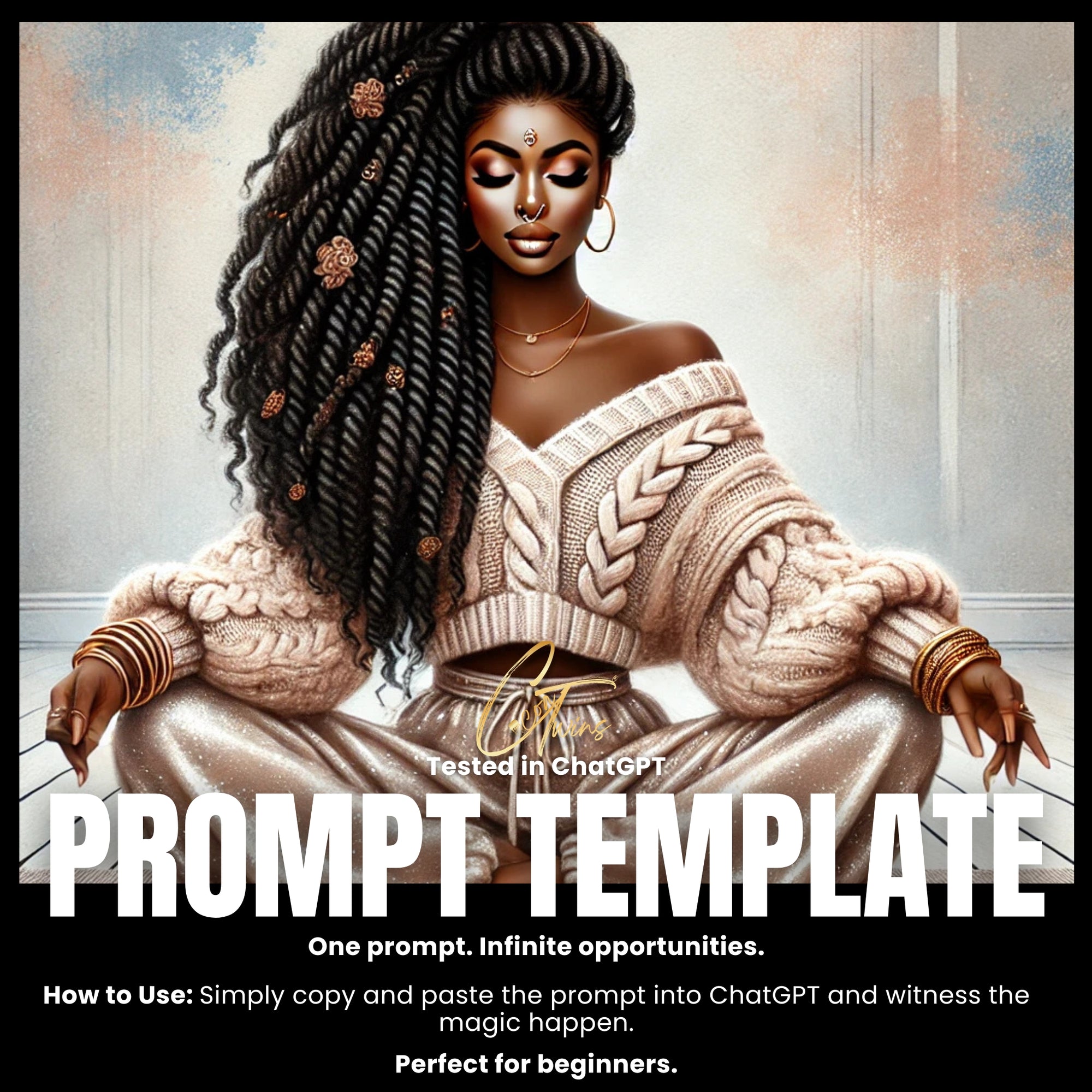 Fillable Art Prompt Base | Serenity