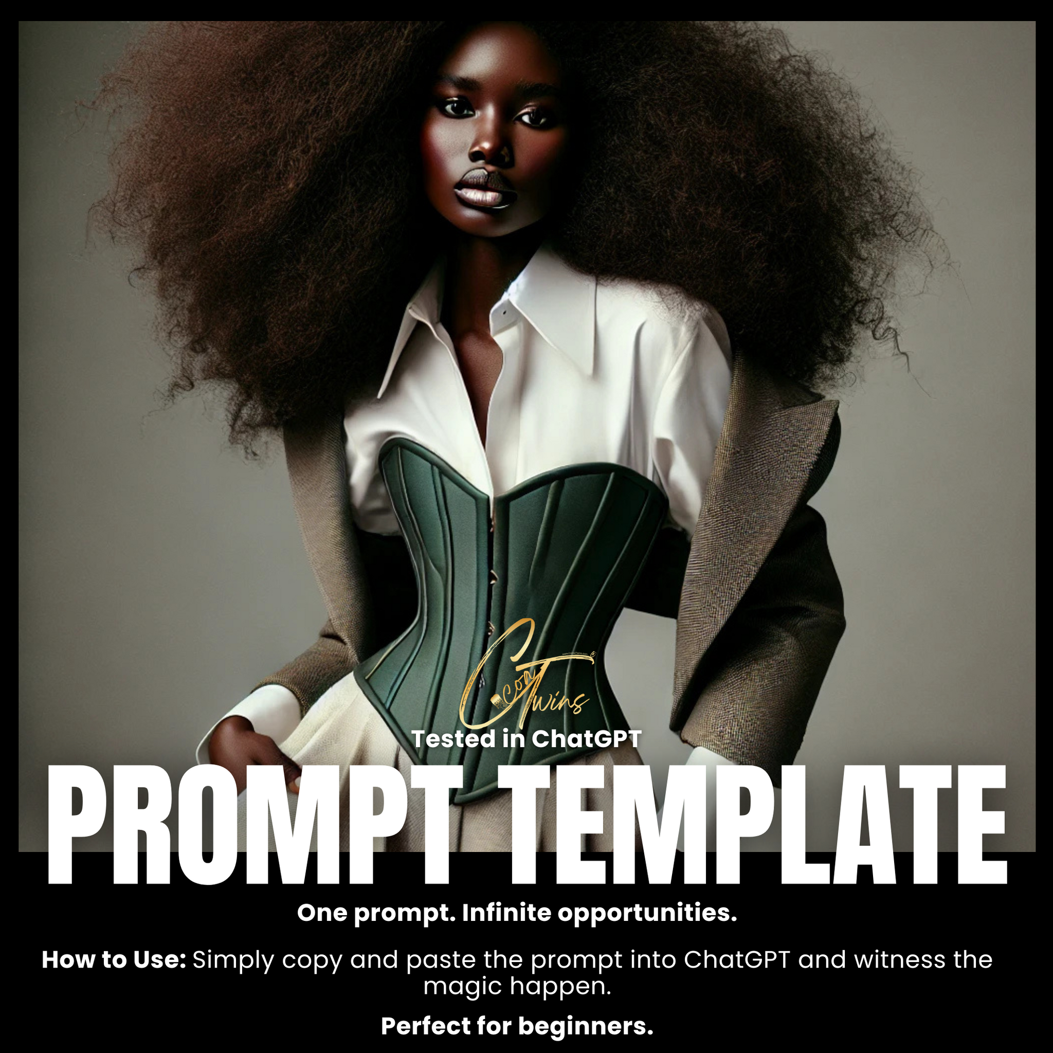 Fillable Art Prompt Base | Statement Style