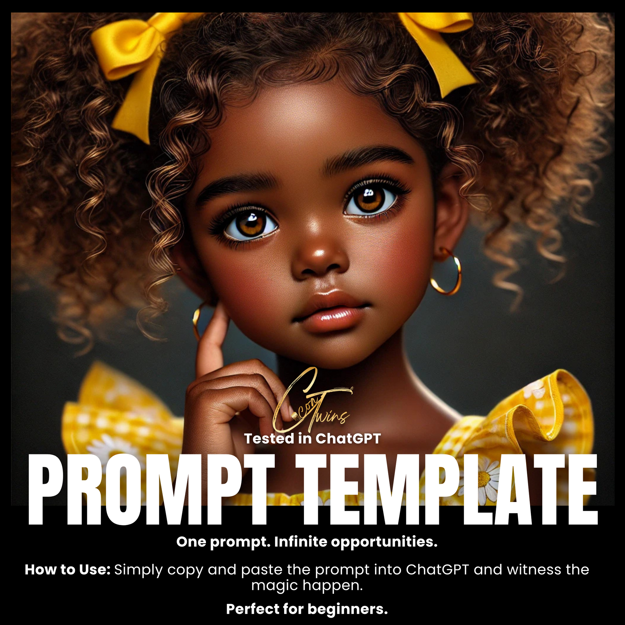 Fillable Art Prompt Base | Vibrant Spirit