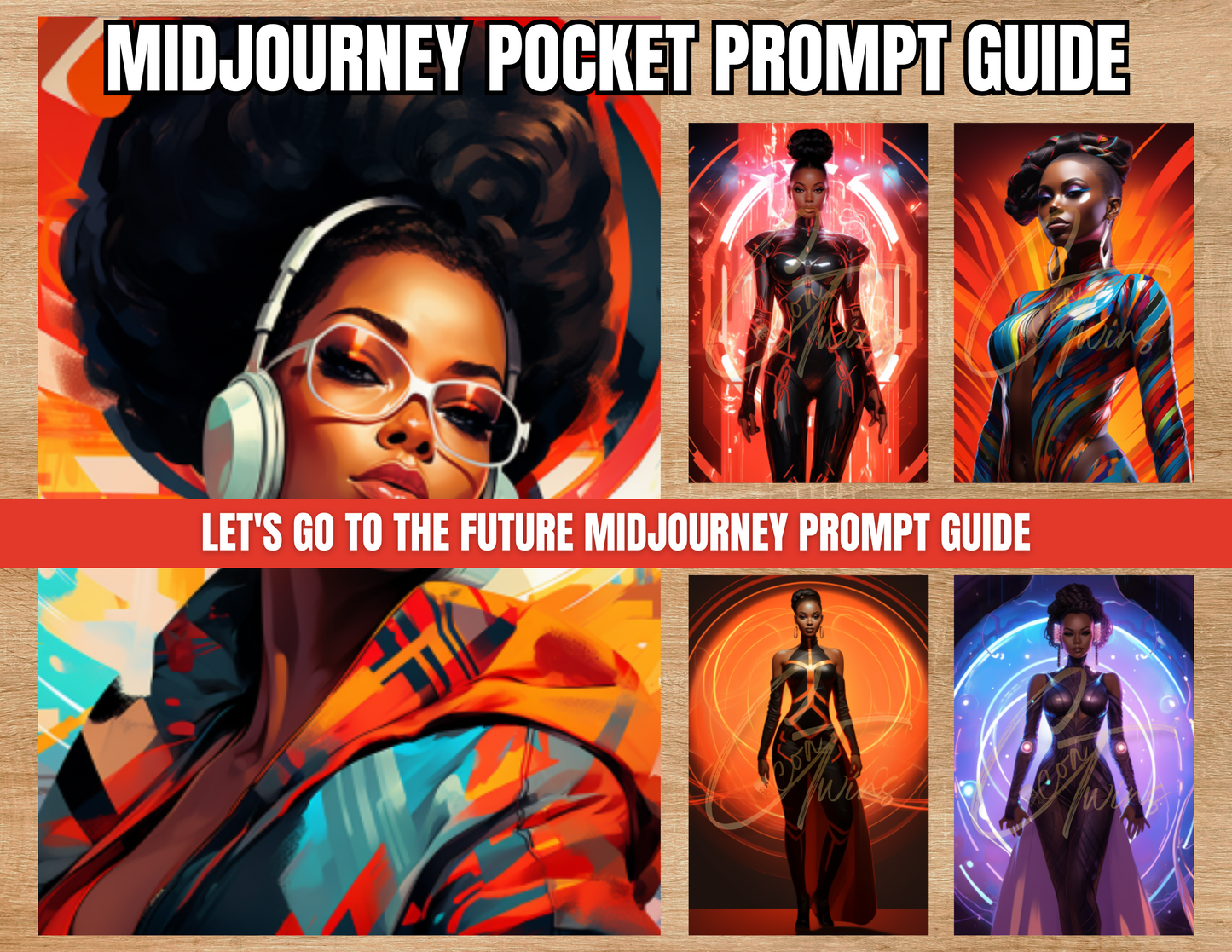 Let's Go to the Future-EB | PLR MidJourney Prompts Guides