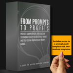 From Prompts to Profits - Your Complete Guide to Selling AI Art Prompts | EBOOK (Includes Resell Rights) - Cocoa Twins