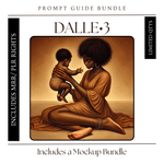 Master Resell Rights AI Art Prompt Guide | Mom's Love | ChatGPT DALLE - Cocoa Twins