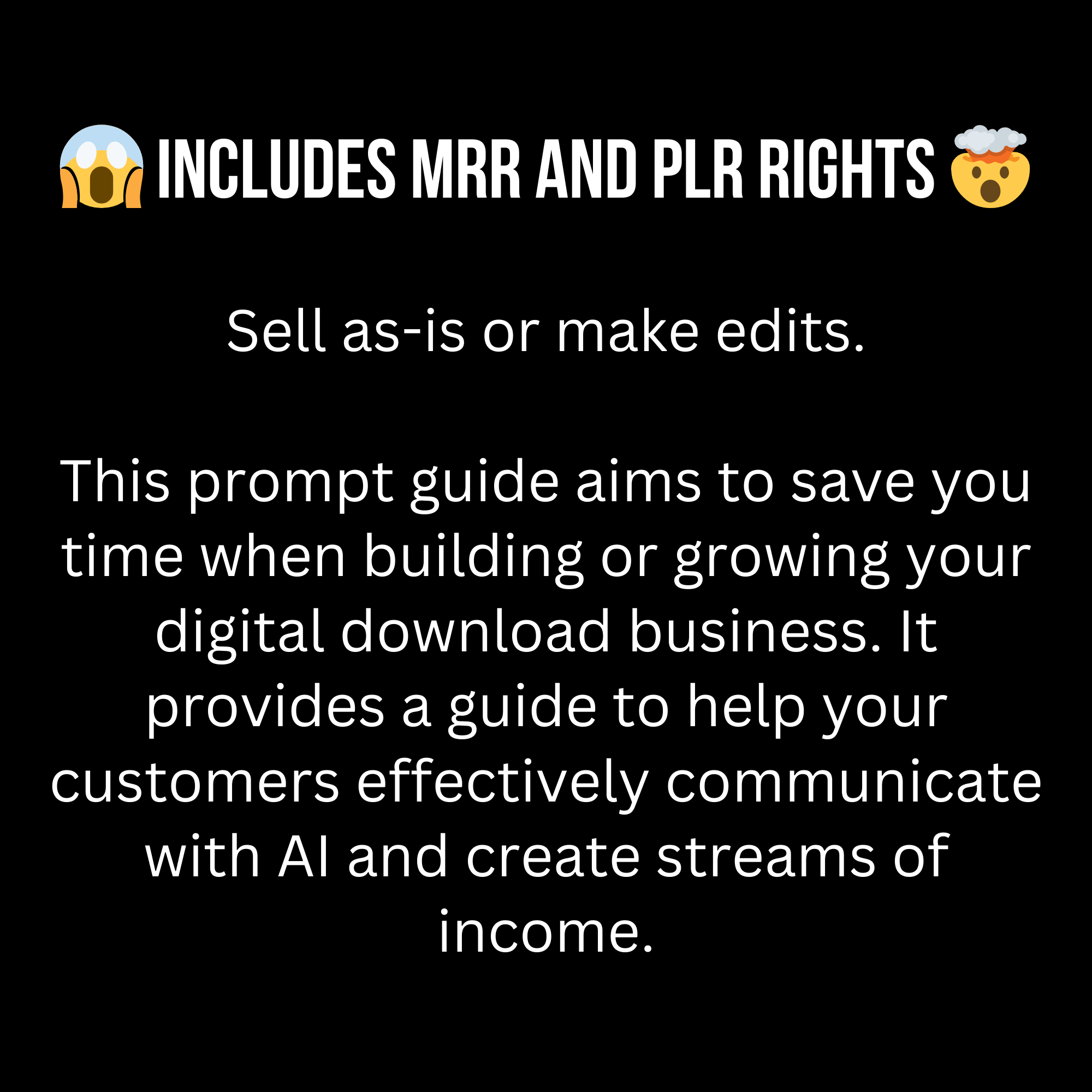 Master Resell Rights AI Art Prompt Guide | Pick Your Afro | MidJourney Prompts - Cocoa Twins