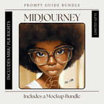 Master Resell Rights AI Art Prompt Guide | Pick Your Afro | MidJourney Prompts - Cocoa Twins