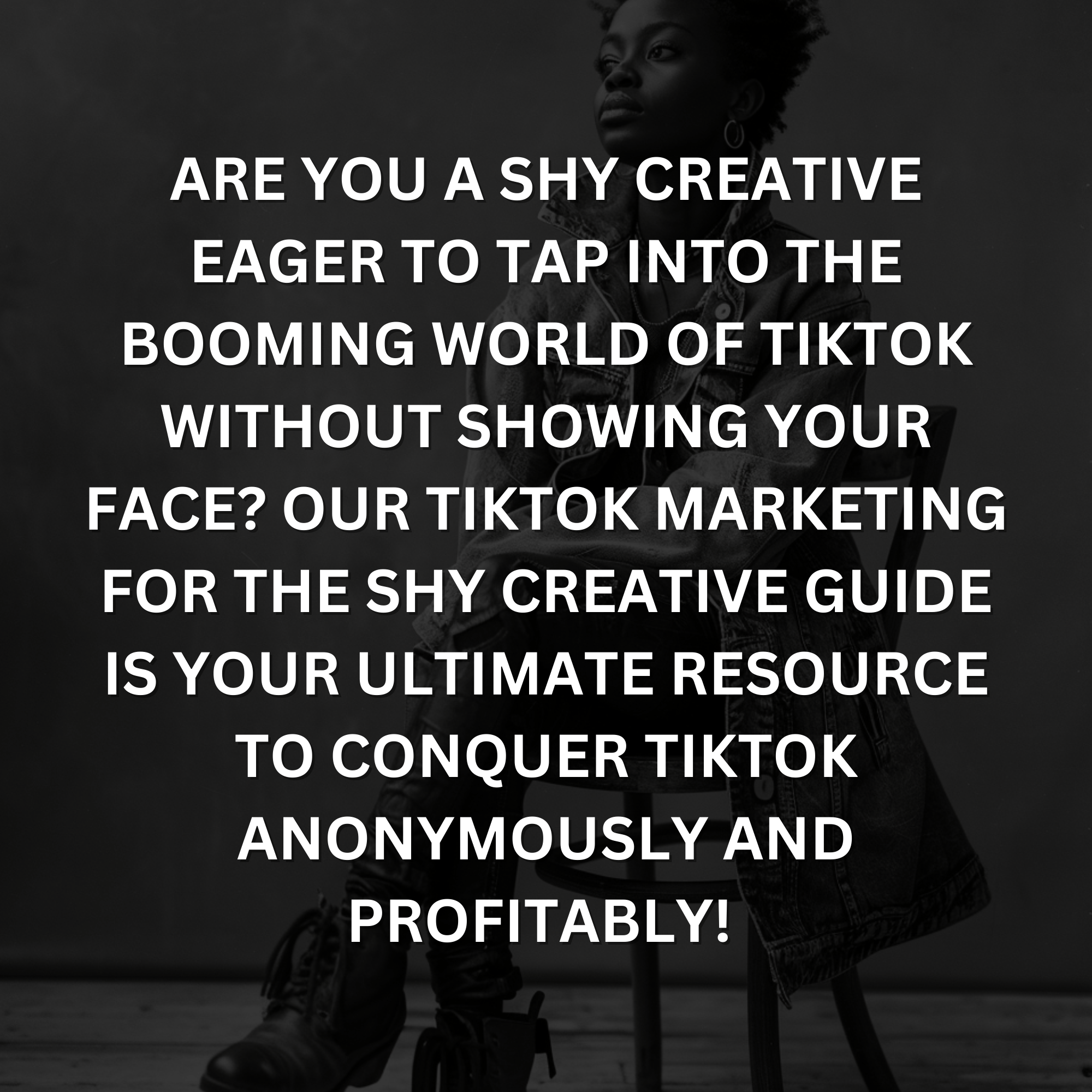 TikTok Marketing Guide for Shy Creatives | FULLY EDITABLE in Canva | Includes Stock Images and Videos | EBOOK (Includes Resell Rights) - Cocoa Twins