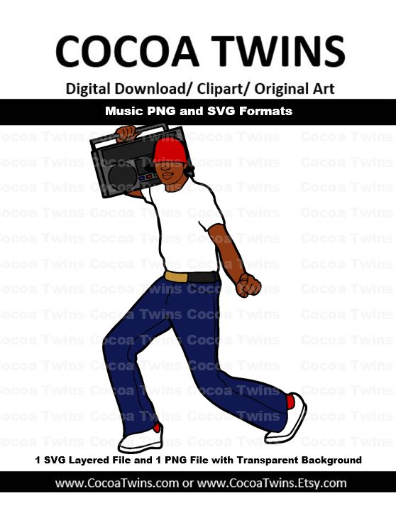 Digital Download  - Music - SVG Layered File and PNG File Format