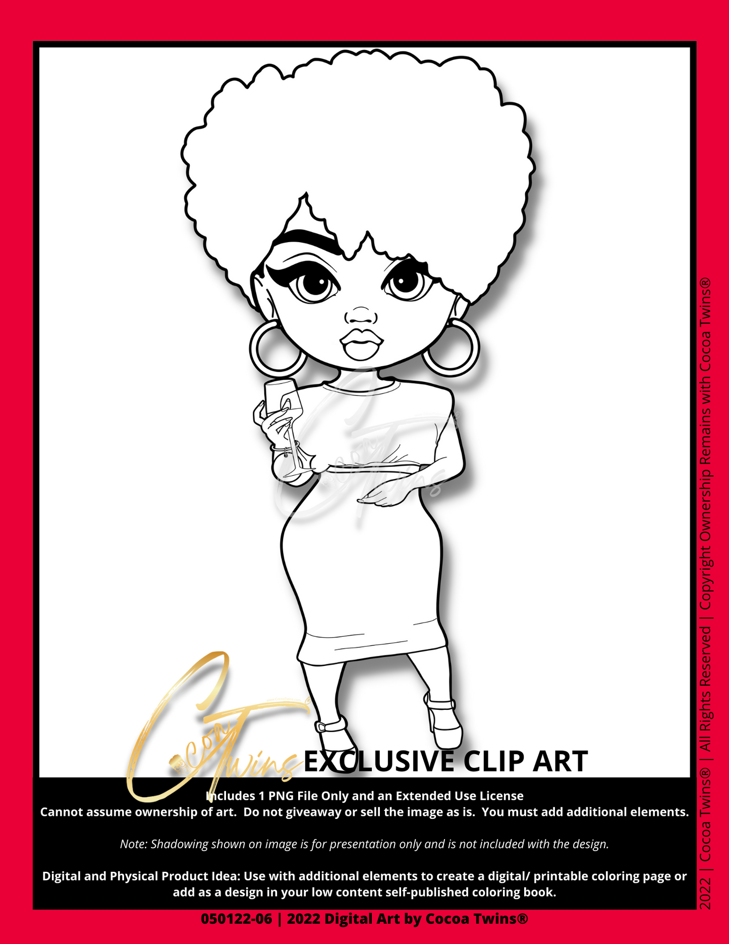 051222-06 | Exclusive Digital Clip Art with an Extended Use License | Limited Quantities