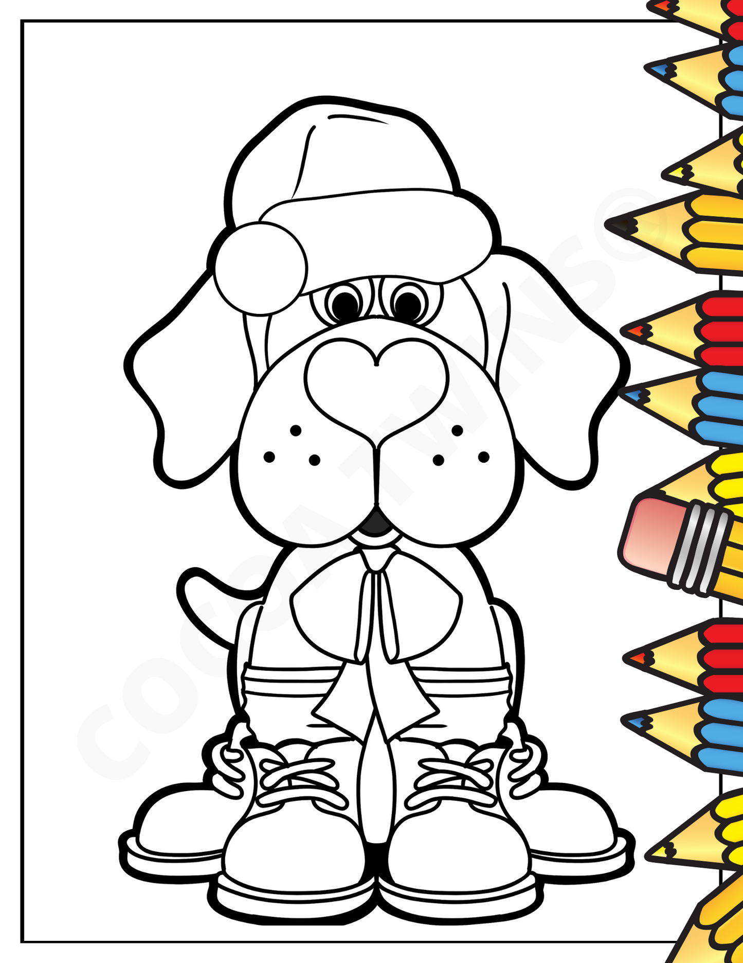 Printable Coloring Page | Mr Twiggy | 1120212