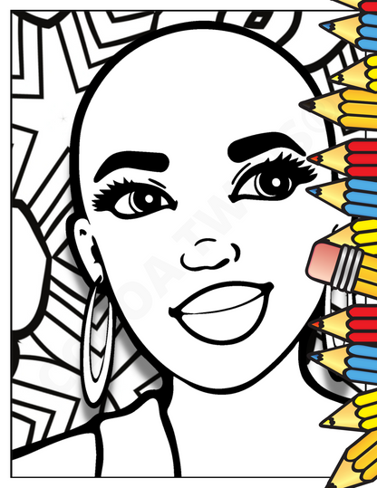 Printable Coloring Page | Alannah | 112521-03