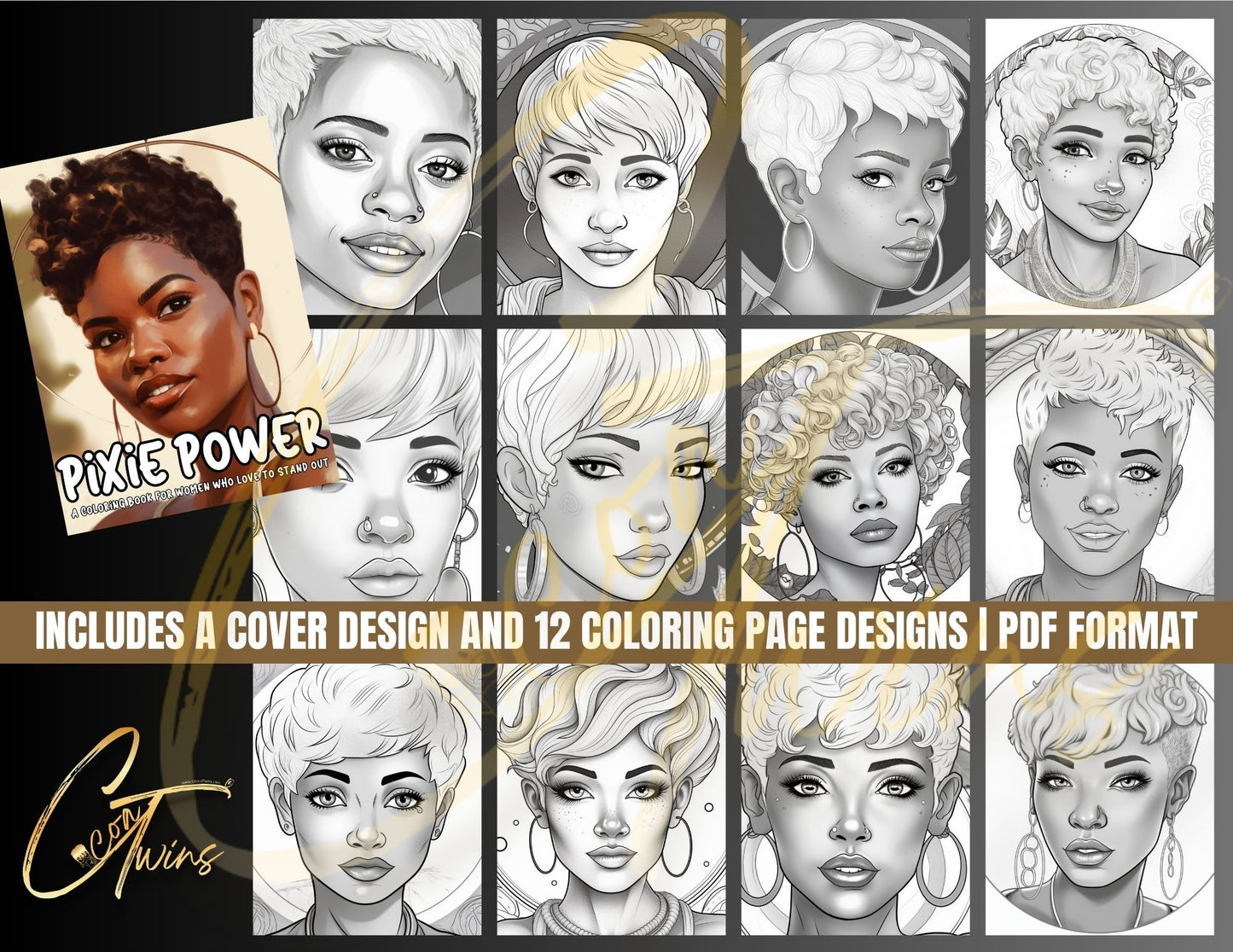 Pixie Power Coloring Book | ONLY ONE AVAILABLE