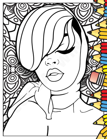 Printable Coloring Page | Beauty is Me | 1120215