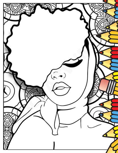 Printable Coloring Page | Love Affair | 1120216
