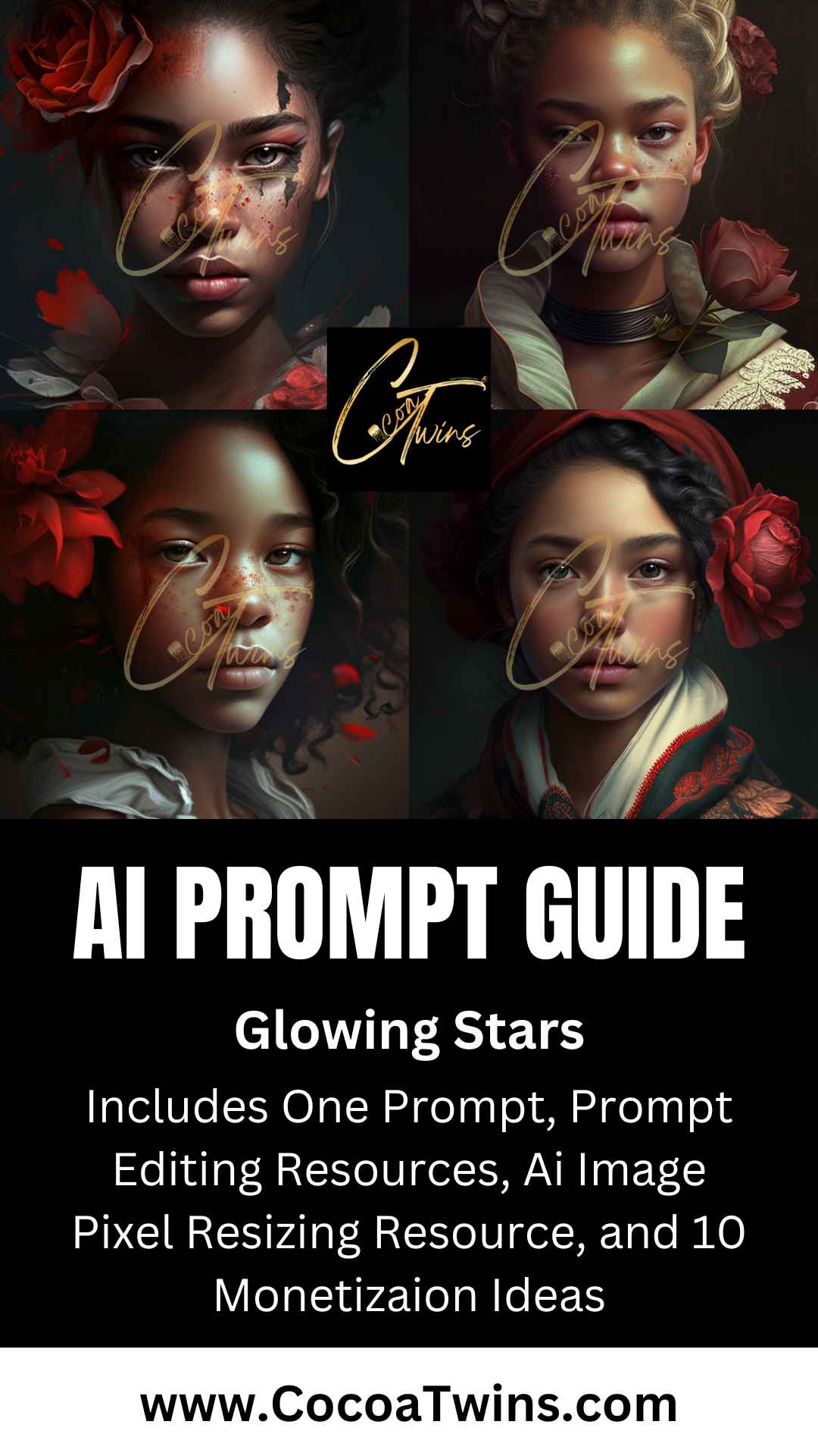 Single MidJourney Prompt Guide -  Red Rose
