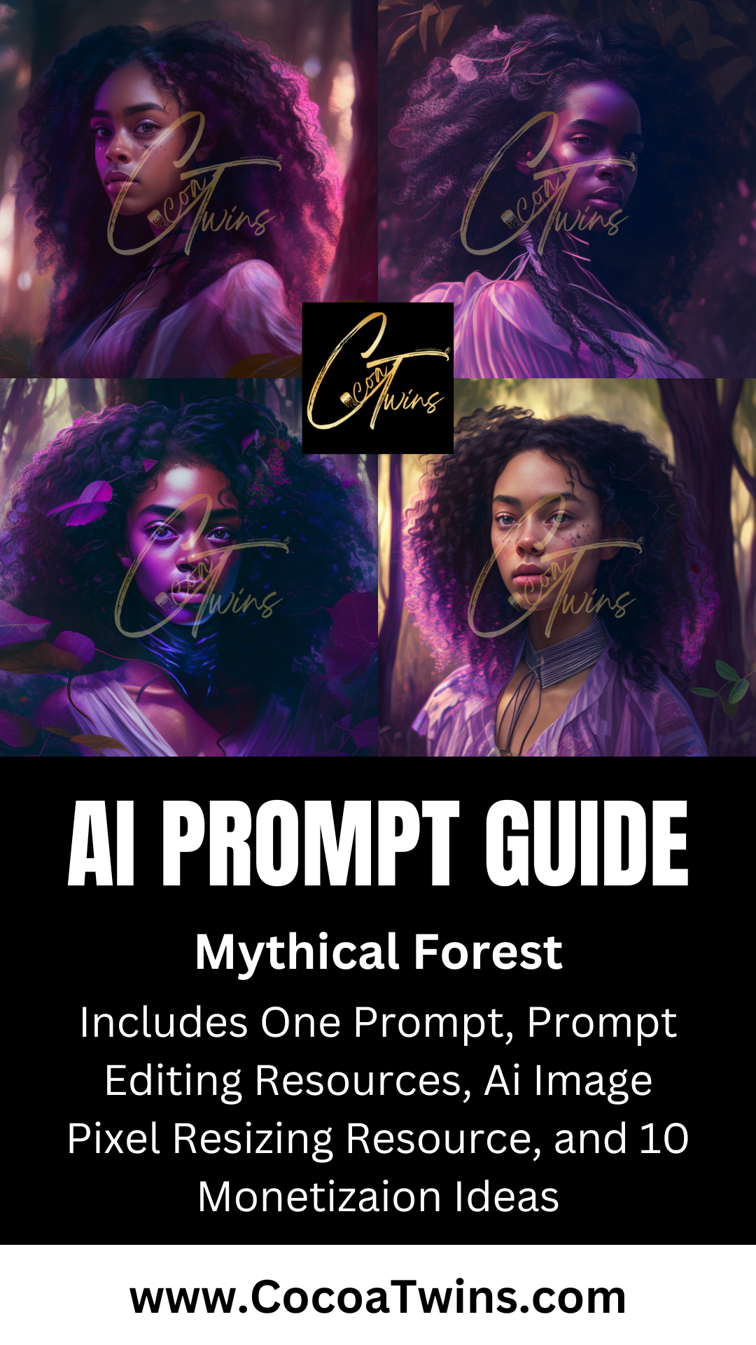 Single MidJourney Prompt Guide -  Mythical Forest