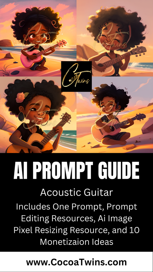 Single Prompt MidJourney Guide - Acoustic Guitar